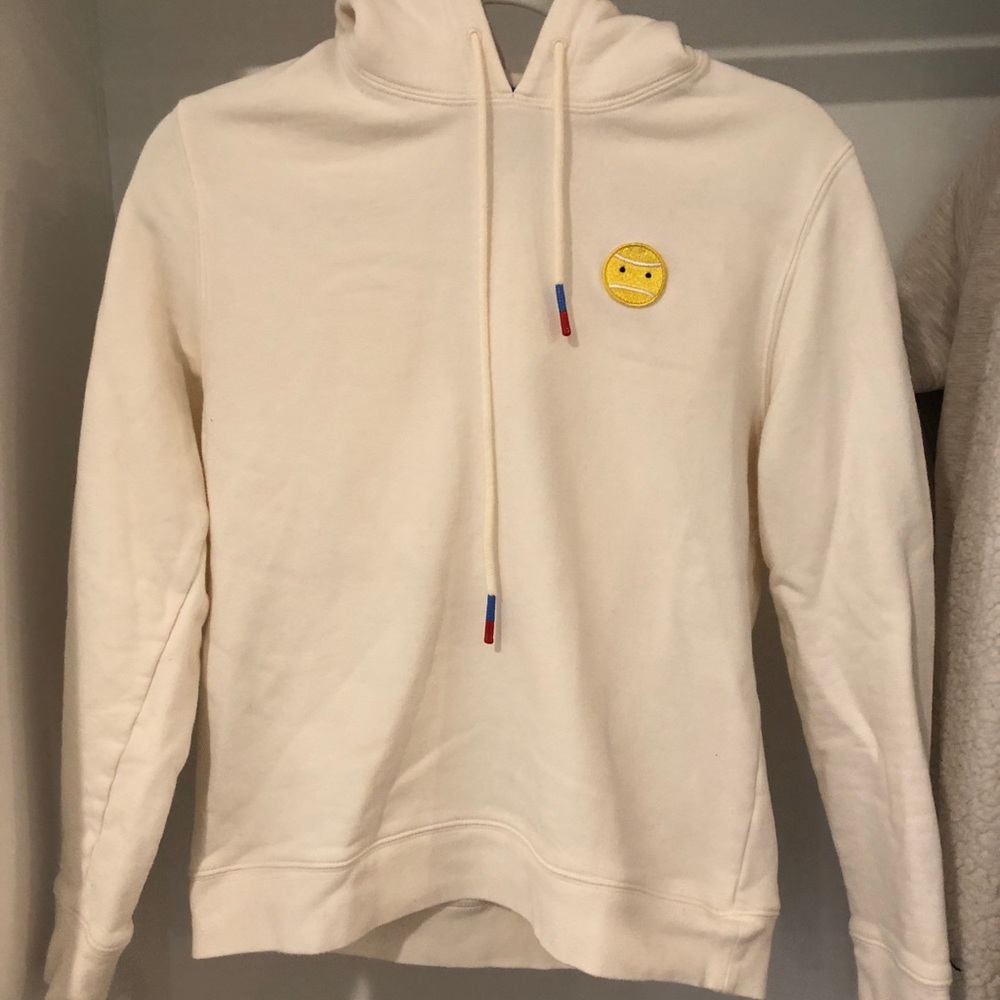 Tory sport hoodie with embroidery detail